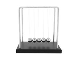 Balança de Bolas de Aço Newton Cradle Brinquedo Mesa