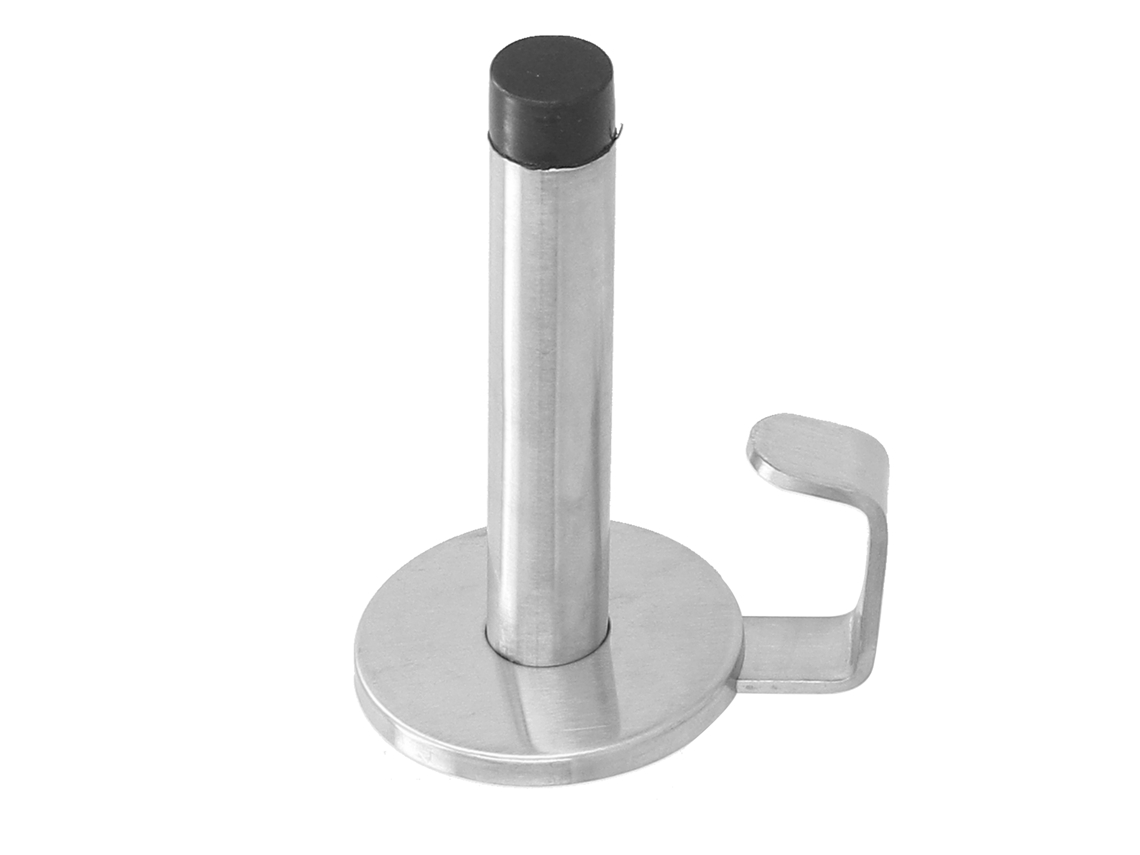 Gancho De Parede Para Porta De Aço Inoxidável Laxiscreed, Resistente E Durável Para Divisórias De Banheiro