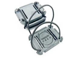 Placa para Um Peso Carbon Prateadonammu Tech
