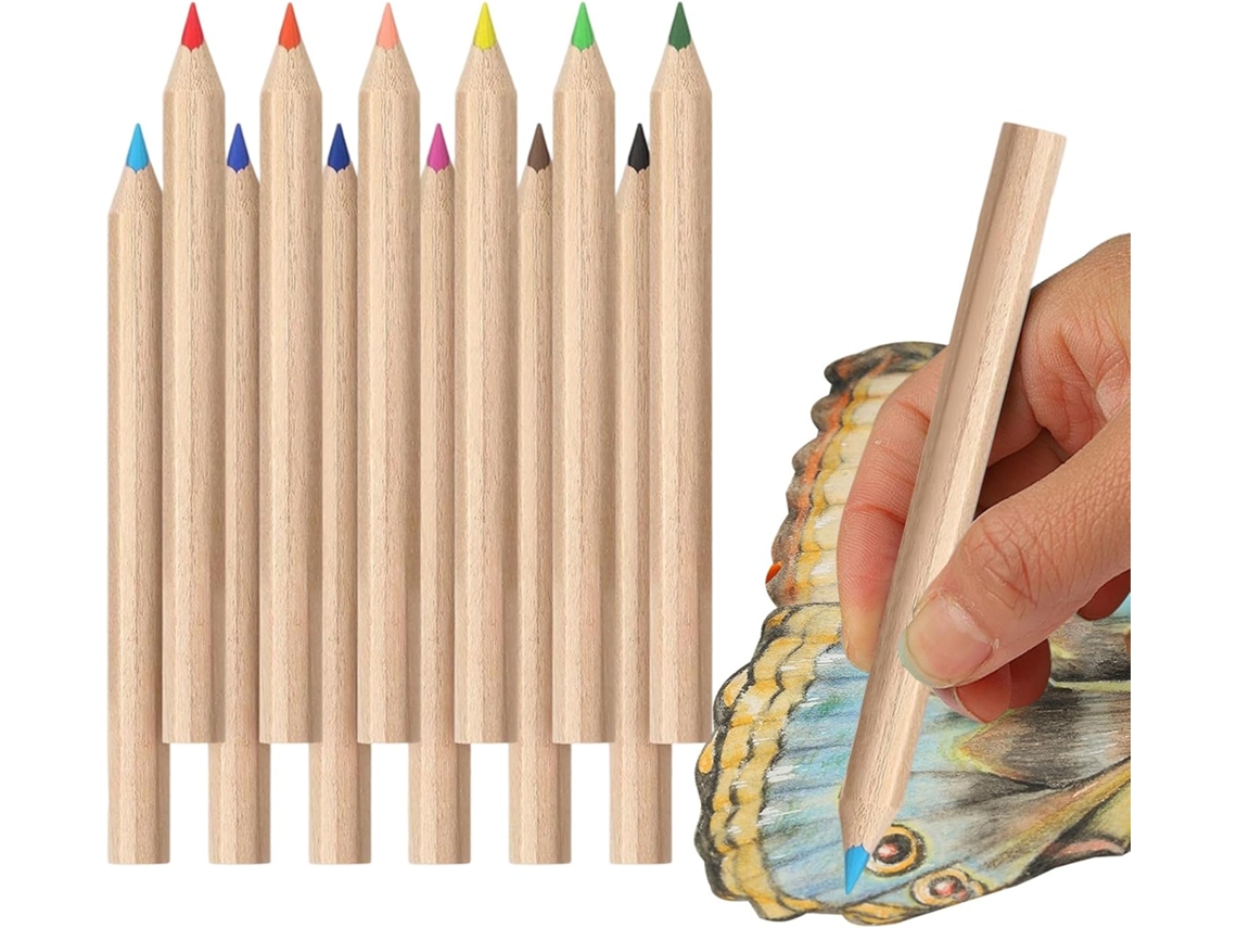 Colored, 12-color Student Set, Versatile Crafting And Drawing Tools, Ideal