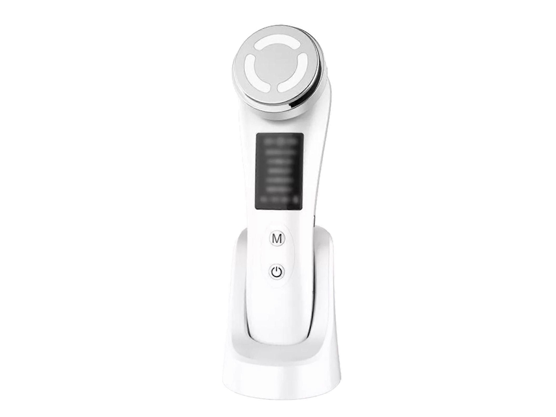 Aparelho de Lifting Facial 7 em 1 com Ems, Rf, Microcorrente e Massagem para Rejuvenescimento da Pele GOKOCO