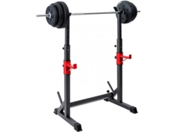 Suporte ajustável FITNESS TECH  Rack de Agachamento Preto