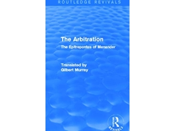 Livro Arbitration de Gilbert Murray (Inglês)