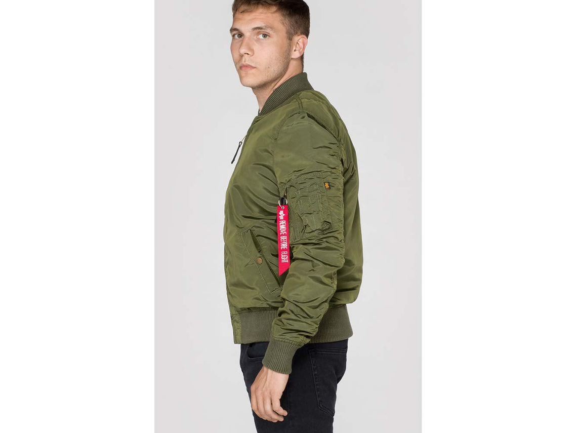 Alpha Industries Ma 1 Tt Bomber Jacket Blue www.worten.pt