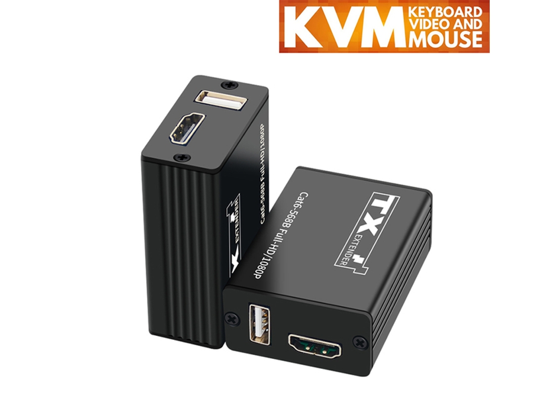 Extensor Usb Kvm Hdmi Rj45 1080P WEIMAI