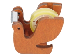 Dispensador De Fita Adesiva Pigeon, Conjunto 3 Peças Para Mesa, Ideal Escola E Escritório.