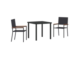 Conjunto de Móveis de Jardim 7 Pcs HARLANV1