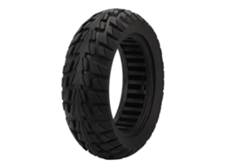 Pneu Solido Off Road De 10 Polegadas Para Scooter Elétrico De Borracha Substituição Anti-deslizante