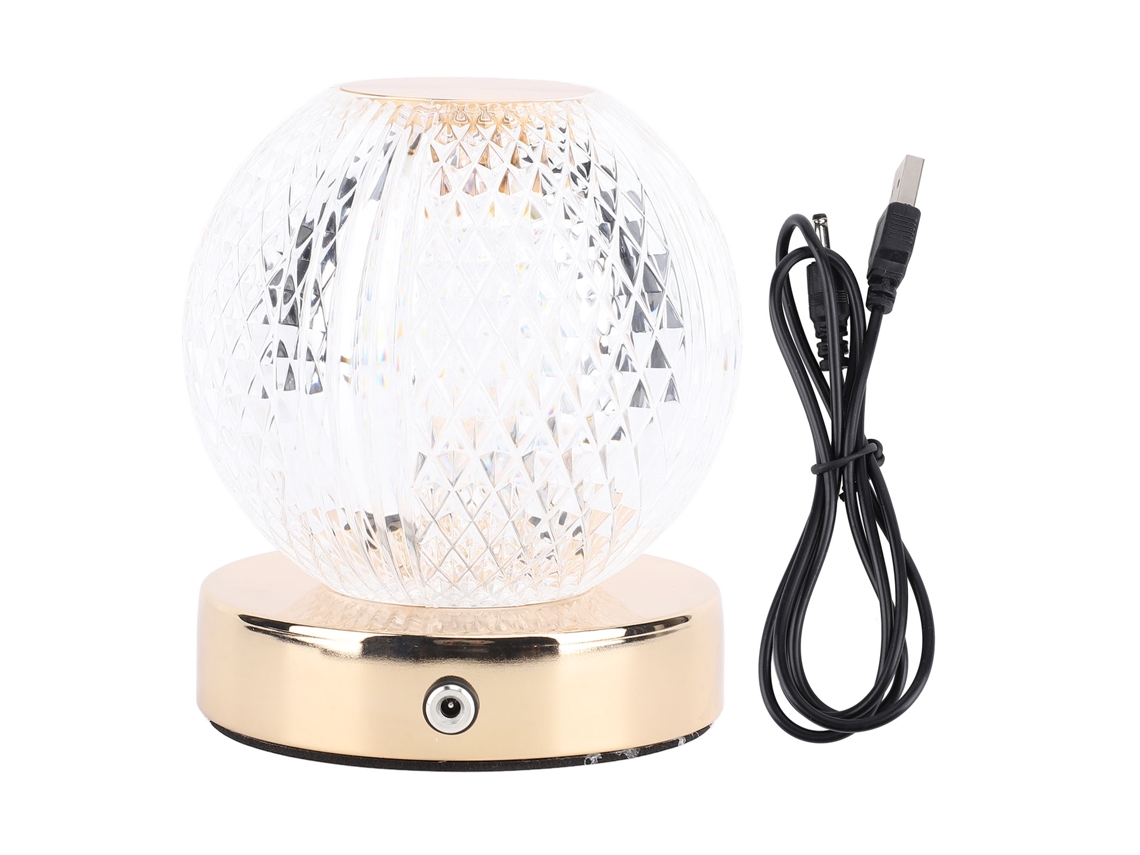 2026 lâmpada de Mesa Sem Fio Recarregável 3 Temperaturas de Cor, Controle Táctil, Iluminação Regulável, Lâmpada Noturna para Quarto e Sala de Jantar