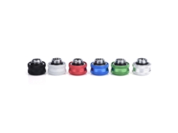 6 Peças De Conexão De Compressão Para Resfriamento Por Água Para Tubo Rígido De 16mm Od Vermelho Preto Branco Verde Azul Prata