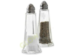 Conjunto De 2 Sal E Pimenta Com Design De Farol Em Vidro E Tampa De Rosca - Ideal Para Condimentos E Temperos