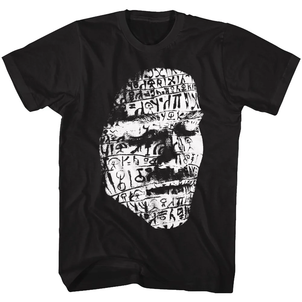 Rockinstone Conan Draw On My Face Black Adult T-shirt Size:xxxl