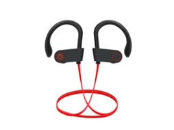 Auriculares Bluetooth 5.3 com Gancho de Ouvido Estéreo Verdadeiro Business Heavy Bass Tampões de Ouvido Duplos