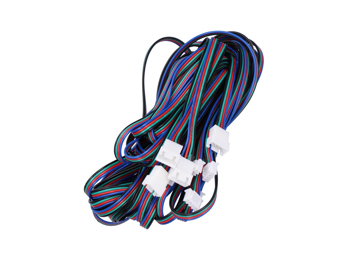 Cabo Extensor Motor Macho-fêmea Voron 2.4 Extruder 5pcs