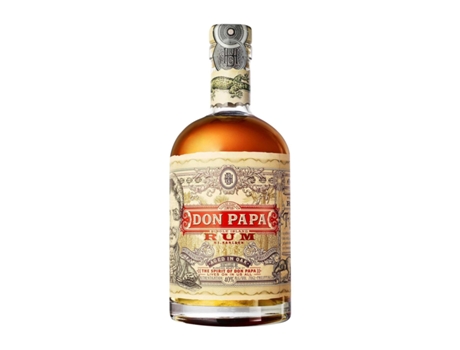 Rum DON PAPA RUM Single Island 7 Anos (0.7 L - 1 Unidade)