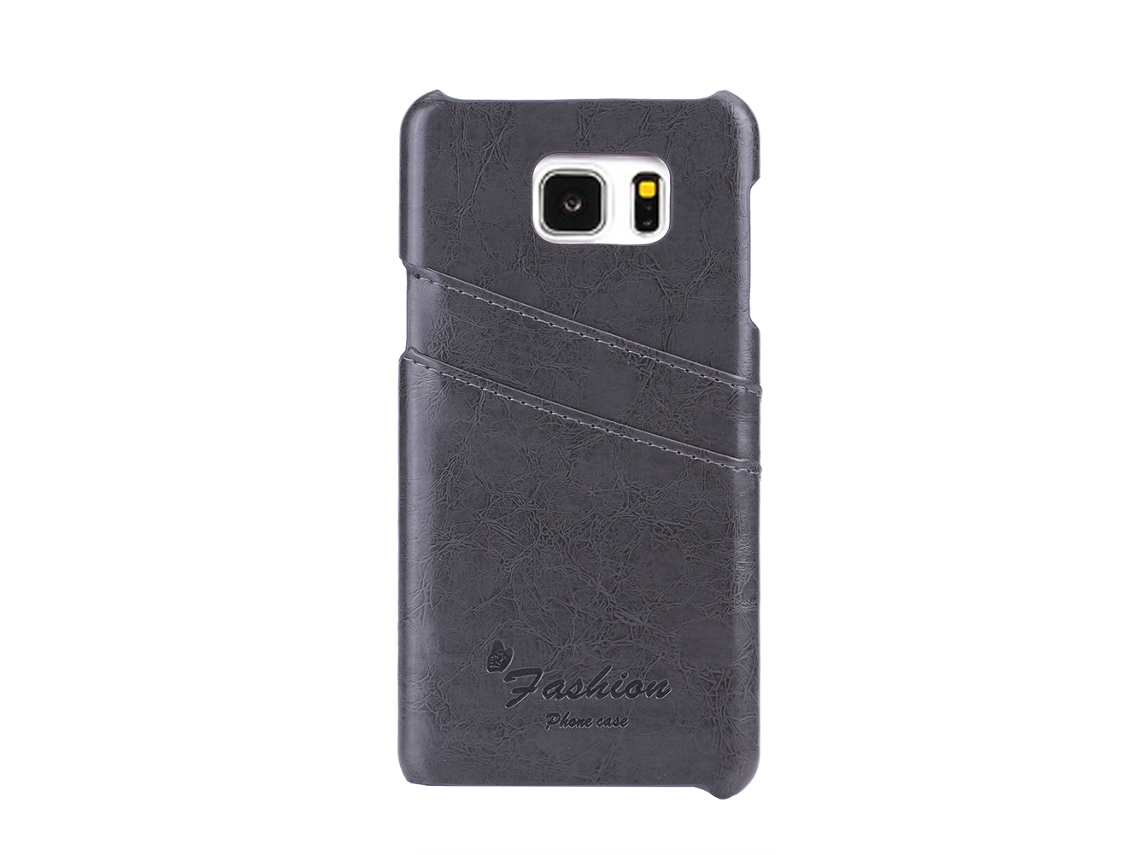 Capa de Couro LAXISCREED para Samsung Note5 Cinza