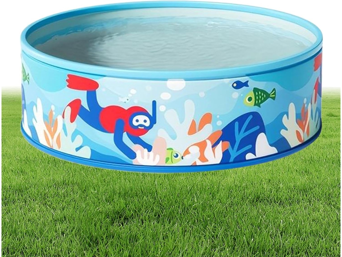 Piscina Portátil Piscina Externa | Piscina Redonda Portátil Em Pvc Para Jardim E Verão Vayotoy