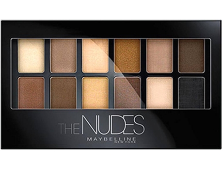MAYBELLINE - Paleta de Sombras de Olhos The Nudes  (9,6 g) Paleta de Sombras de Olhos The Nudes  (9,6 g)