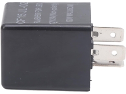 Indicador Led, Não Polarizado, 12v, 24v, Relé De Pisca Universal Abs Para Intermitência Rápida, À Prova De Poeira