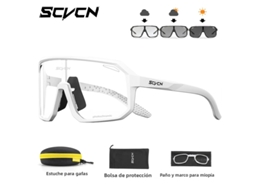 Óculos de Ciclismo Unissex com Mudança de Cor, Estojo e Proteção Uv400. MDUG (versão 2 com Mudança de Cor)
