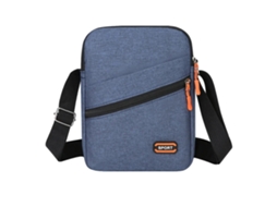 Bolsa De Ombro, Grande Capacidade, Impermeável, Azul