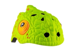 Capacete Infantil CRAZY SAFETY Camaleão Verde EN 1078 Certificado