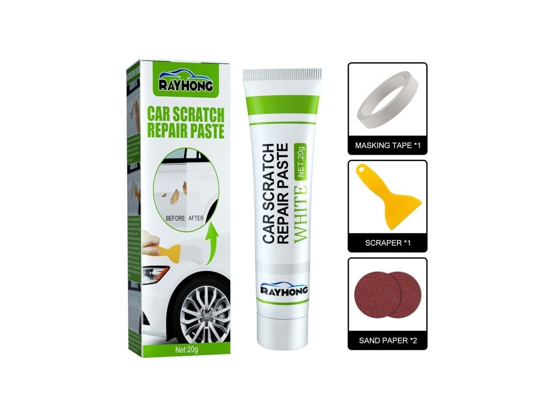 Kit massa secagem rápida Rayhong para reparo de riscos, limpeza e polimento de automóveis LAXISCREED