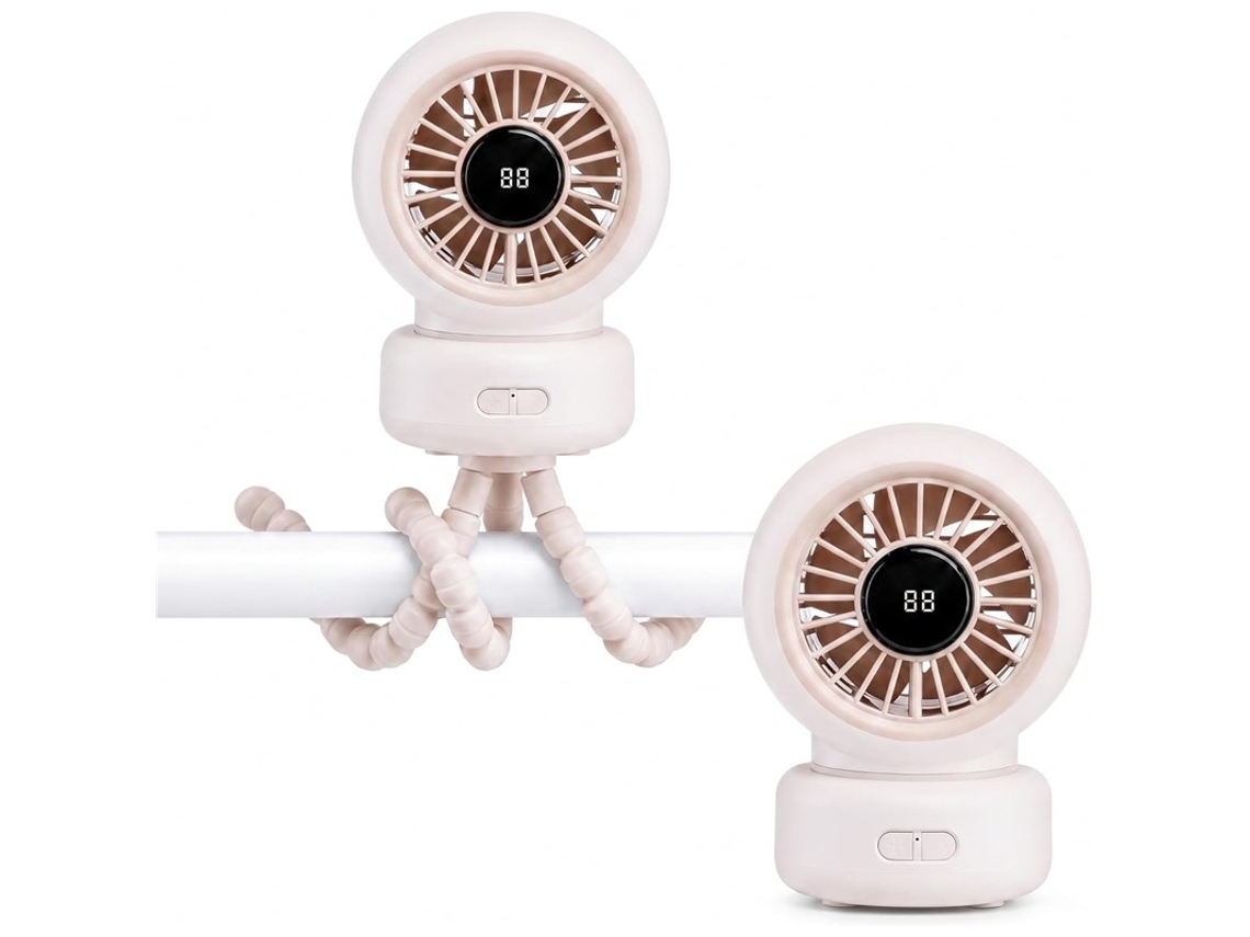 Clipe Carrinho 3600mah 3 Vel Led 16h Oscilação