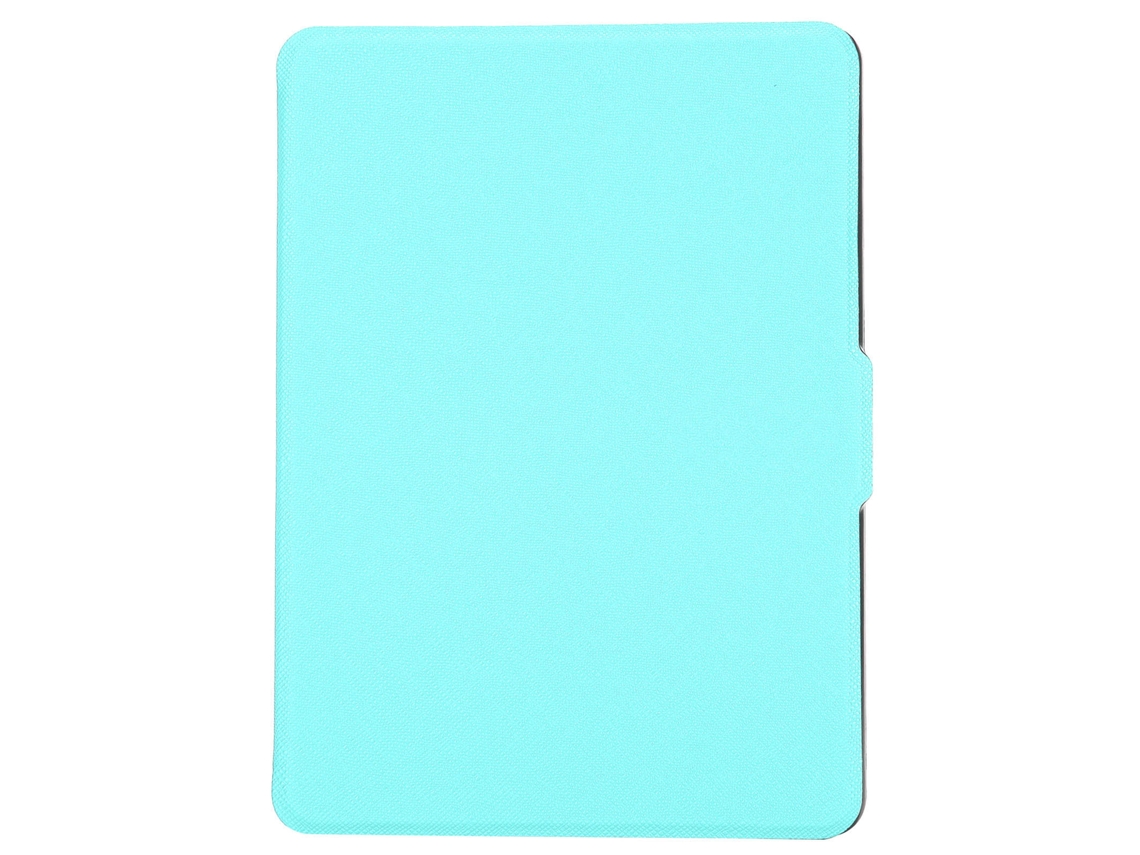Capa protetora dobrável com design cruzado para Kindle 558Cyan, capa para eBook dourada