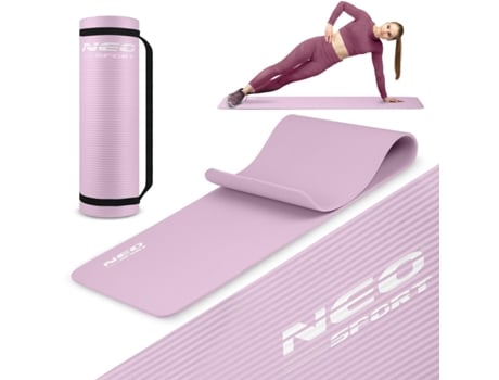 Colchoneta De Exercício Neo-sport Violeta 183 X 60 X 1 Cm - Conforto E Estilo