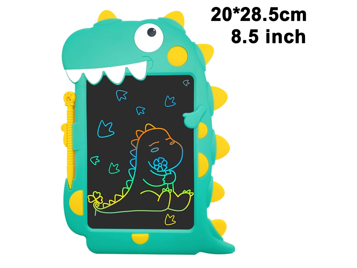 Tablet de Escrita Lcd ColoridoQuadro de Rabiscos de Desenho Apagável Brinquedos Eletrônicos Bloco de Rabiscos Digitais com CanetJEDBESETZT