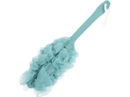 Escova De Banho Com Cabo Longo E Dorso Em Malha Nylon Densa | Secagem Rápida, Fechos Firmes, Cordão Para Pendurar, Ideal