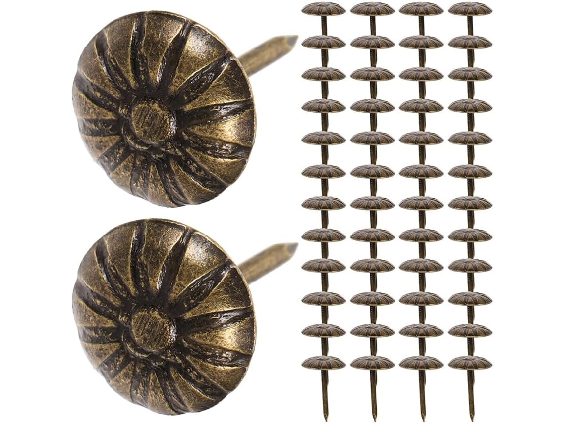 1000 Peças Tachas Decorativas Para Estofamento, Móveis E Sofás