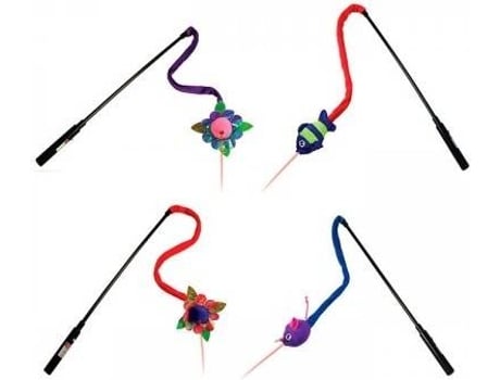 Brinquedo para Gatos  Laser Teaser Characters Peixe