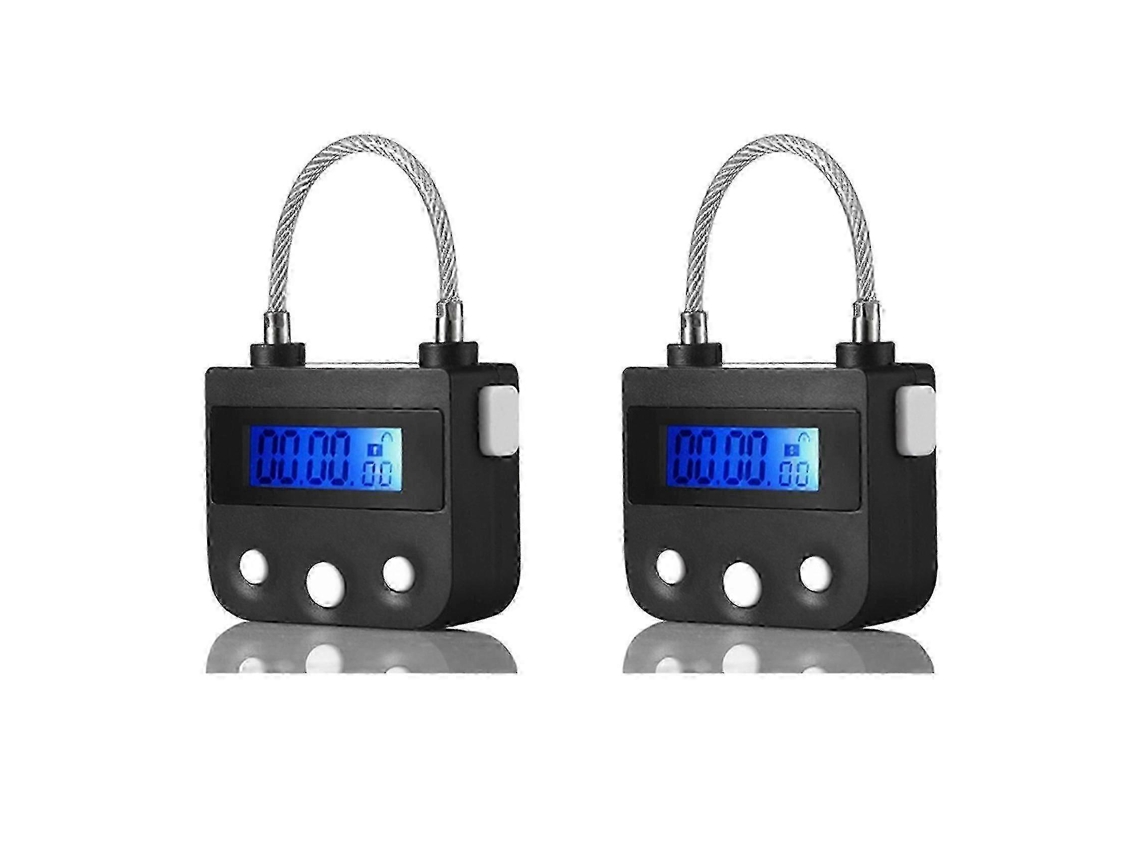 Bloqueio Doméstico Com Timer Eletrônico, Liberação Automática