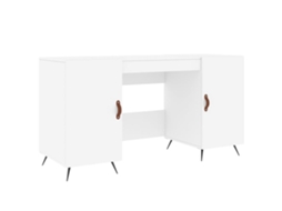Desk, Desks Vidaxl Branco Madeira Processada (n/a)