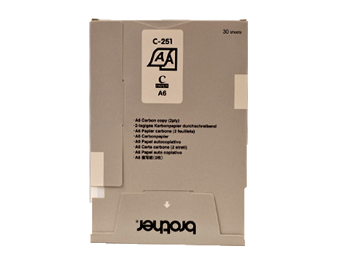 PAPEL TÉRMICO BROTHER A6 C251S