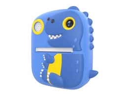 Câmera P3 T Rex Direct Print Para Crianças Azul Brilvibera