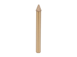 Broca De Router Soldada Com Diamante Cnc 6mm Cabo 60mm Comprimento 45 Graus