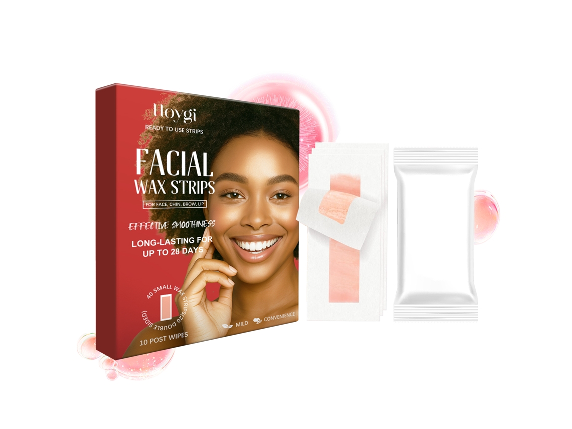 Fitas de Cera LAXISCREED Hoygi para Remoção Facial Segura e Fácil