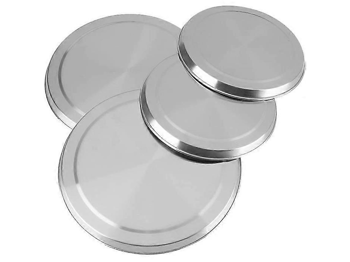 Conjunto De 4 Peças De Protetores De Aço Inoxidável Para Fogão Elétrico, Proteção Elétrica Universal.