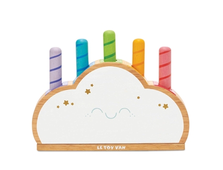 Jogo Didático LE TOY VAN Madeira - Azul - 19 x 15 x 3 cm)