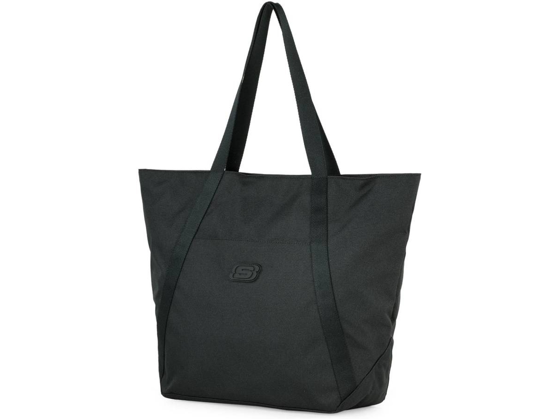 Bolsa SKECHERS Tote Unissex com Alça Dupla (Preto - 34x35x14 cm)