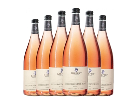 Vinho rosé FRIEDRICH KIEFER Rosé Pinot Preto Seco Baden (1 L - 6 Unidades)