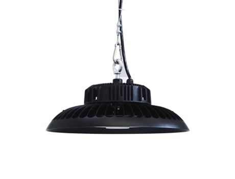 Luminária Pendente Industrial UFO Sino 200W, IP65, 4000K, 30.000 lúmens, LED, Chave Phillips, Mean Well Azabak