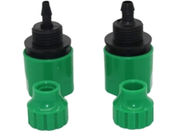 Conectores De Mangueira Jardim, Rápidos Para Mangueiras Irrigação E