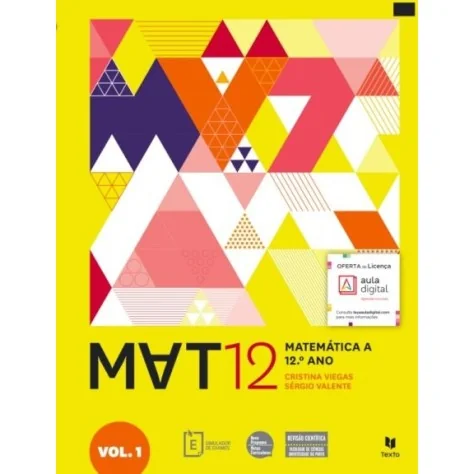 Livro M?T 12.º Manual do aluno 2023 (Português) .