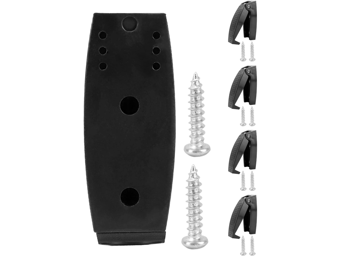 Conjunto De 5 Peças Travas Para Porta Bagagem Trailer, Para Armário Interno, Com Instalação Inclusa