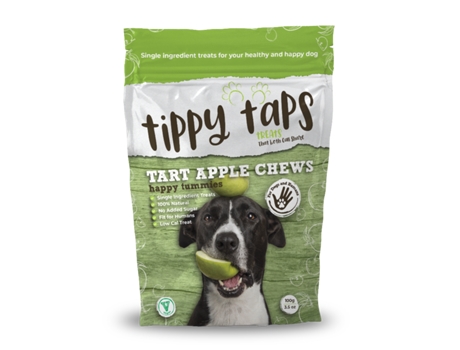 Tippy Taps Treats Tart Apple Chews 4 x 100g