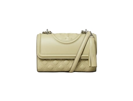 Mala De Ombro De Mulher Tory Burch Borse Spalla Fleming Small Poliéster Verde (tamanho Único)